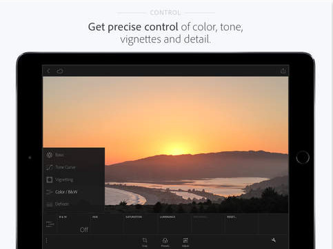 Adobe Lightroom截图