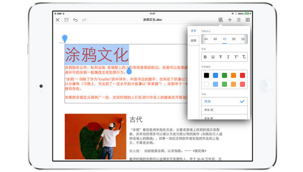 WPS office iPad版截图