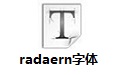 radaern字体