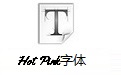 Hot Pink字体