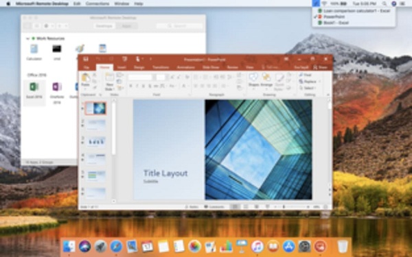 Remote Desktop Connection for mac截图