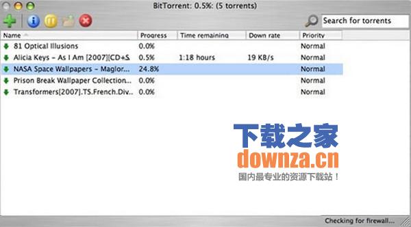Bittorrent for mac截图
