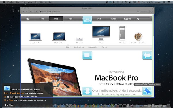 ScreenCapture for Mac截图