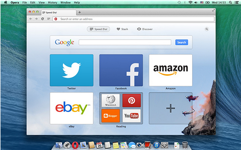 Opera for Mac截图