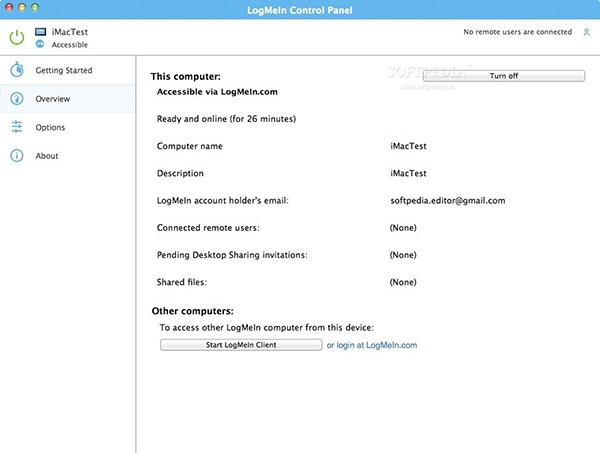 LogMeIn Plug-In For Mac截图