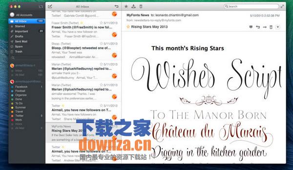 Airmail Mac版截图