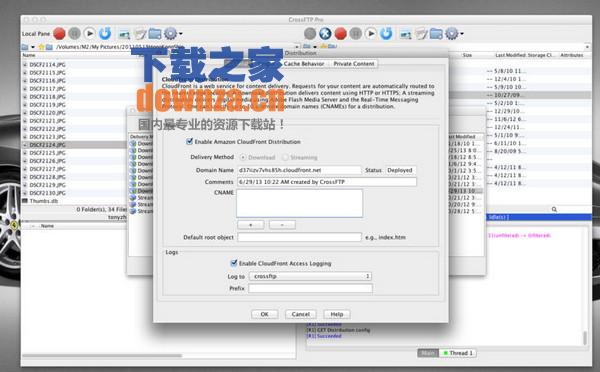 CrossFTP Mac版截图