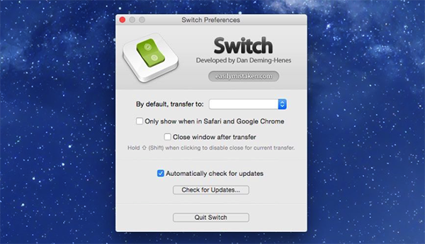 Switch界面展示