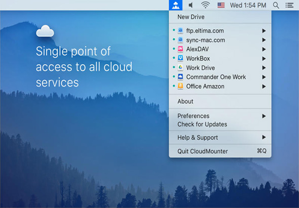 CloudMounter截图