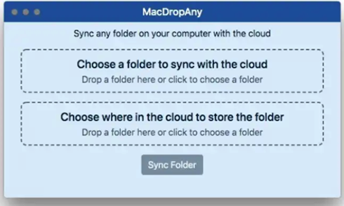 MacDropAny For Mac界面展示