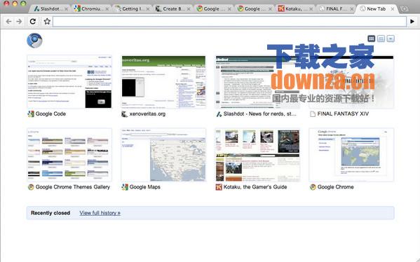 Chromium Mac版截图