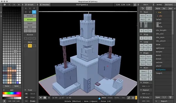 MagicaVoxel截图