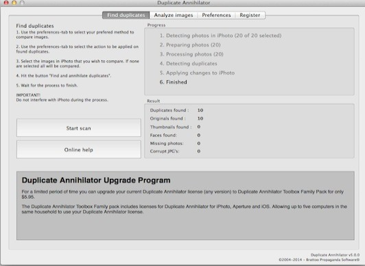 Duplicate Annihilator For Mac截图
