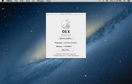 OnyX For Mac OS X 10.8 (MOUNTAIN LION)截图