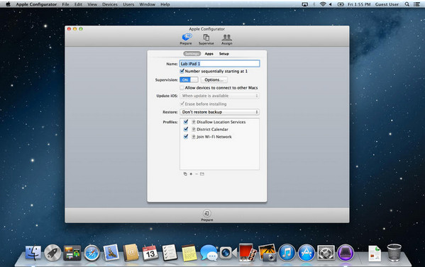 Apple Configurator截图