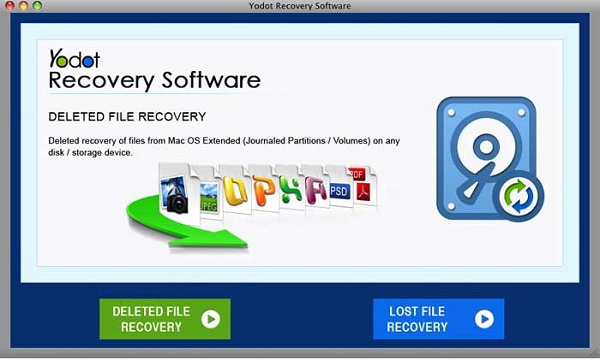 Yodot File Recovery软件界面截图