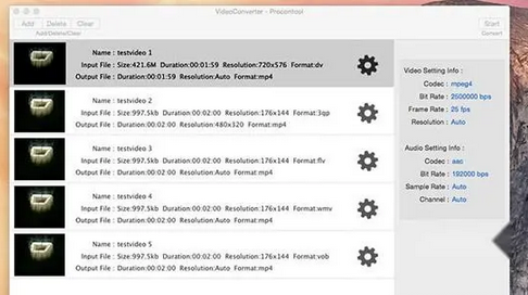 Video Converter Mac截图