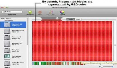 StellarDriveDefrag For Mac软件界面
