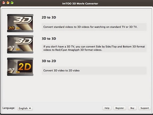 ImTOO 3D Movie Converter截图