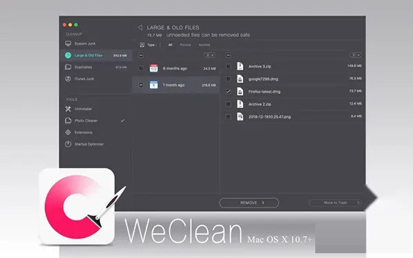 WeClean截图