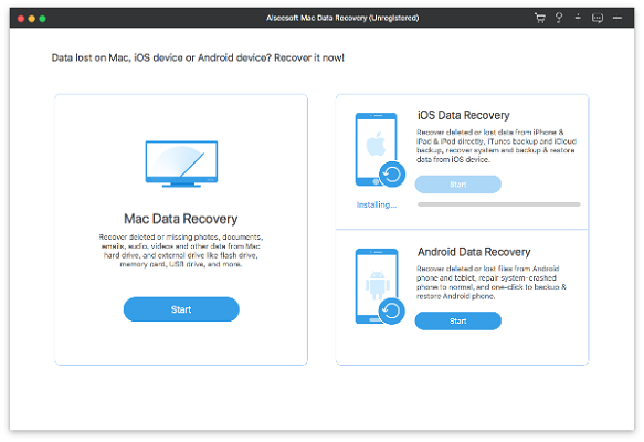 Aiseesoft Data Recovery截图
