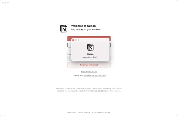 Notion截图