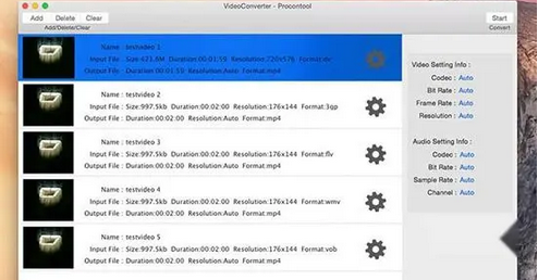 Video Converter Mac截图