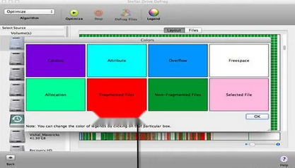 StellarDriveDefrag For Mac软件界面