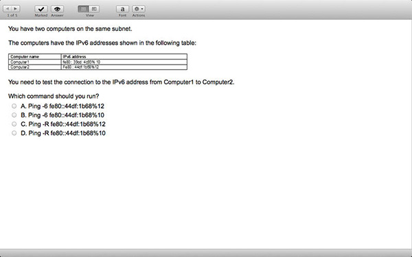 VCE Exam Simulator截图