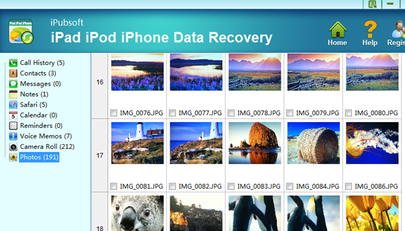 iPubsoft iPad iPhone iPod Data Recovery For Mac截图
