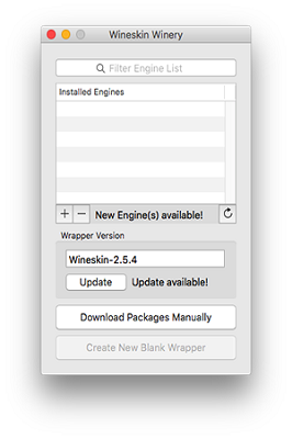 Wineskin Winery软件界面截图