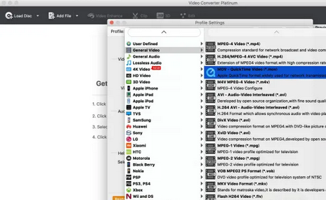 AVCWare Video Converter Platinum For Mac截图