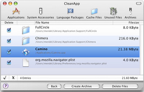 Mac CleanApp截图
