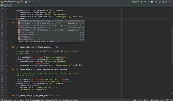 PyCharm MAC版截图