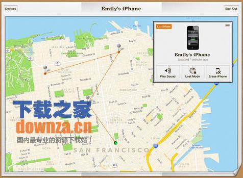 查找我的iPhone iPad版截图
