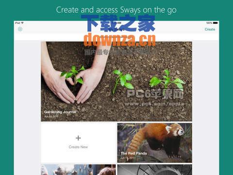 Office Sway iPad版本
