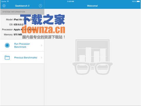 Geekbench 3 iPad版截图
