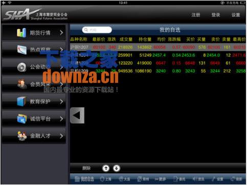 期货同业公会iPad版截图