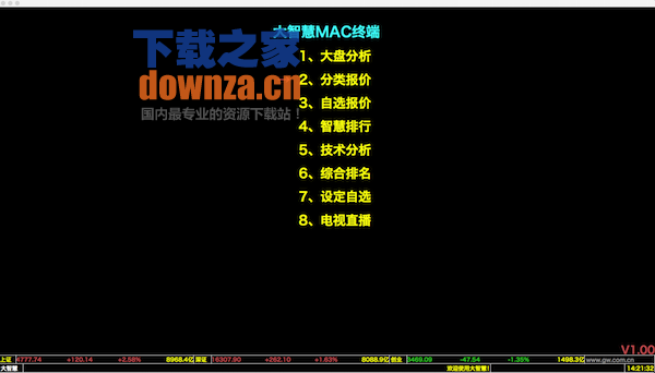 大智慧Mac版截图
