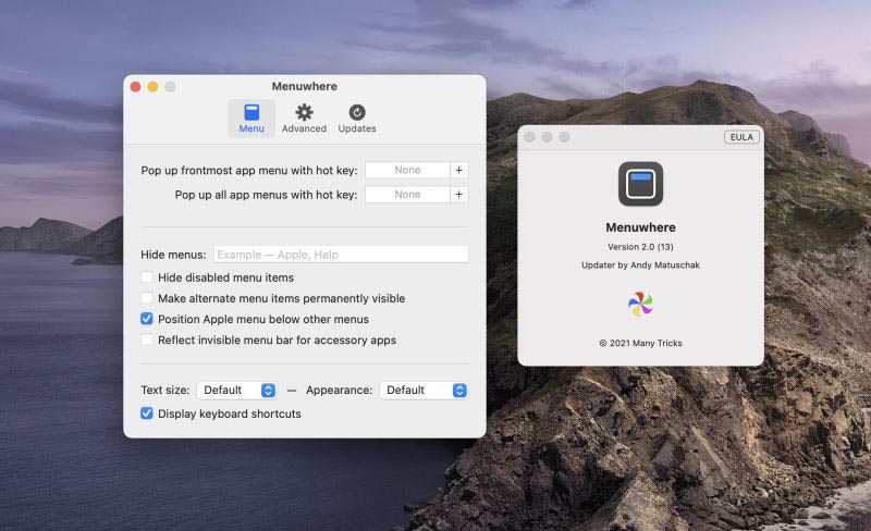 Menuwhere Mac截图