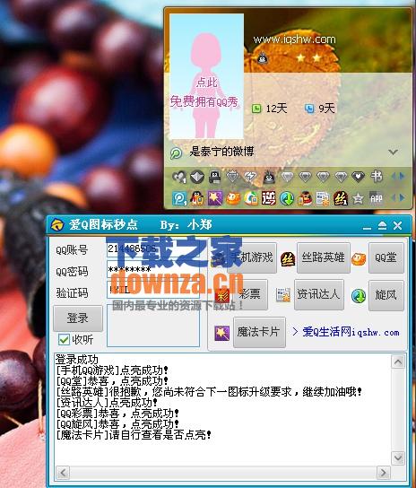 爱q生活网图标秒点工具 爱q生活网图标秒点工具