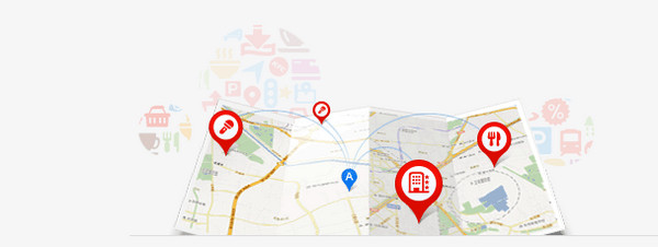 百度地图iPad版截图