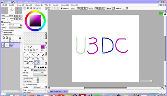 Painttool Sai截图