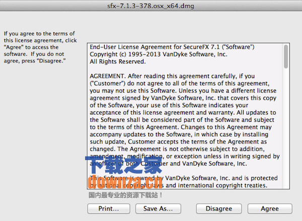 SecureFX for mac