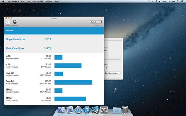 Geekbench 4截图