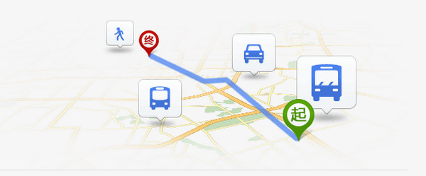 百度地图iPad版截图