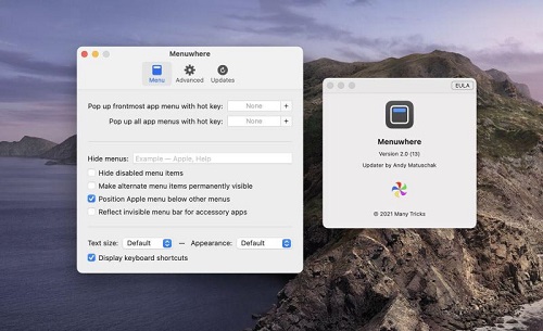 Menuwhere Mac截图