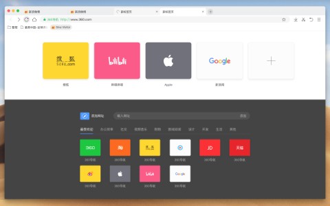 360浏览器截图