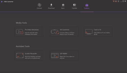 Wondershare UniConverter截图