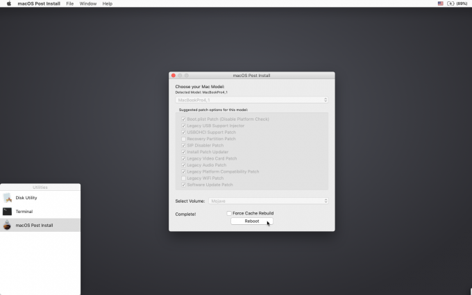 macOS Mojave Patcher截图